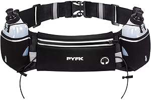 PYFK Upgraded Running Belt with Water Bottles: Unleash Your Running Potential