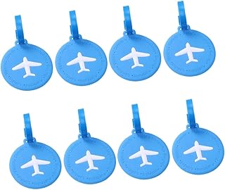 TENDYCOCO 8 Peças Etiqueta De Bagagem Etiquetas De Viagem Etiquetas De Etiqueta De Mala Etiquetas De Bagagem Identificadores De Mala Etiquetas De Mala De Desenho Animado Bolsas Para