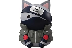 Megahouse Nyanto! The Big Nyaruto Series Kakashi Hatake, Pikachu Version, Multiple Colors, Small