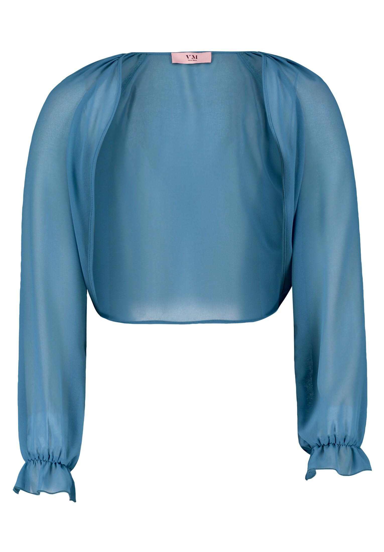 Vera Mont Damen Bolero-Jacke mit gekräuseltem Ausschnitt
