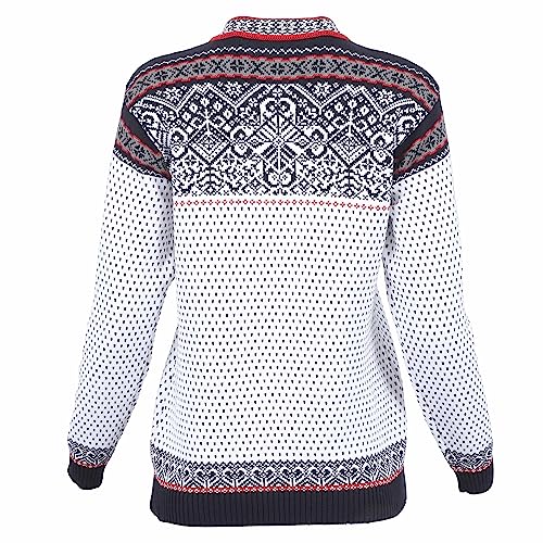 ICEWEAR Baldur Sweater with Norwegian Pattern for Women3