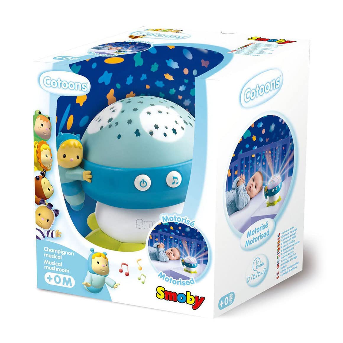 Smoby - Champignon Musical Cotoons Bonne Nuit