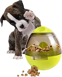 Bola Interativa Brinquedo Inteligente Interativo Para Cães e Gatos com Dispenser de Petiscos Ração Anti Ansiedade e Agitação, Estimula o Faro, Acalme seu Pet