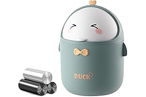 Charming Desktop Trash Can: Adorning Your Workspace with Convenience