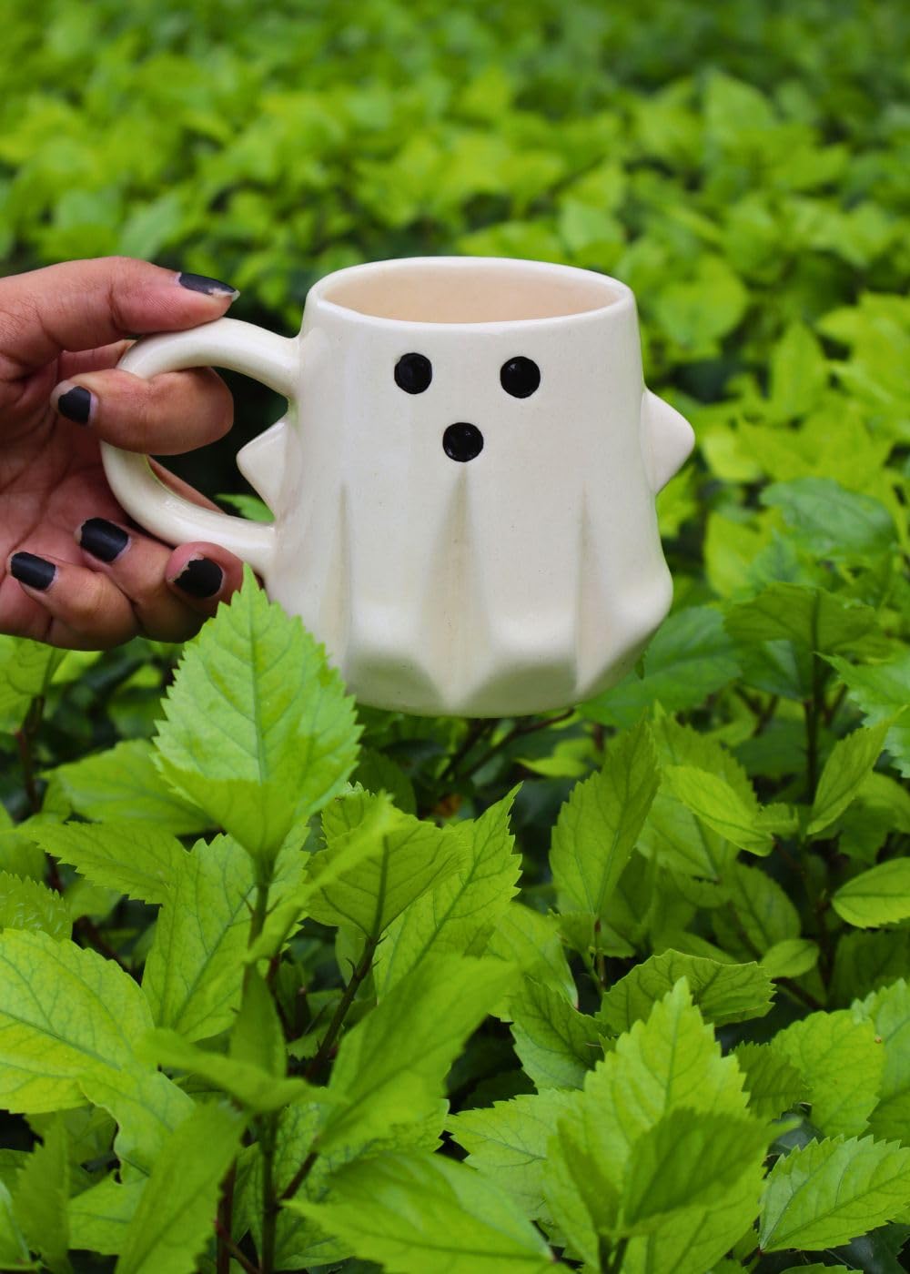 WEAVING HOMES Spooky Ghost Ceramic Coffee Mug, 300 ml Capacity, Coffee Mugs, Coffee Cups, Tea Cups, Drinkware Mugs, Handmade Mugs, Mugs & Cups, Adorable Mugs (B0D9ZR1NDB) Amazon Price History, Amazon Price Tracker
