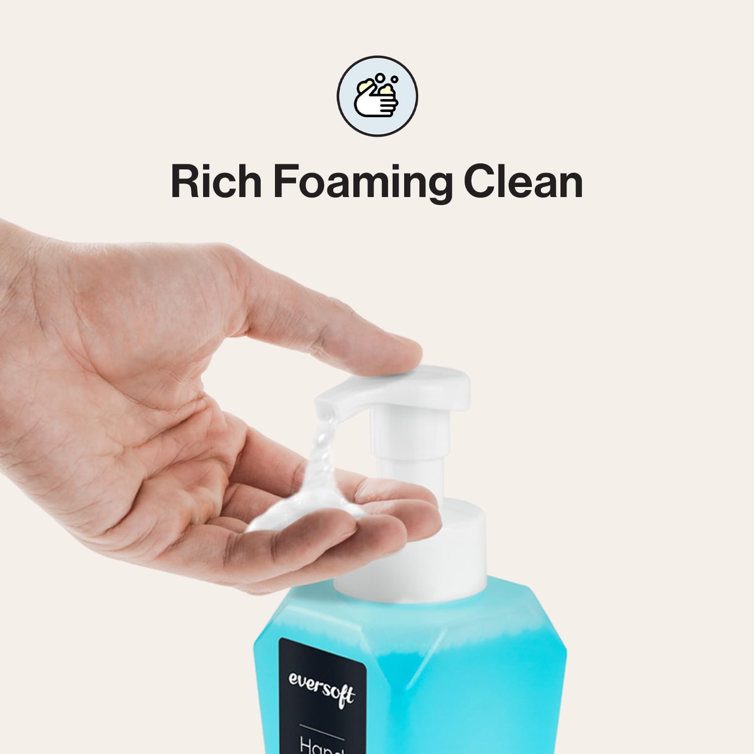 EZBRND Eversoft Foaming Hand Soap Gallon Refill, 1 gallon, Fresh Scent