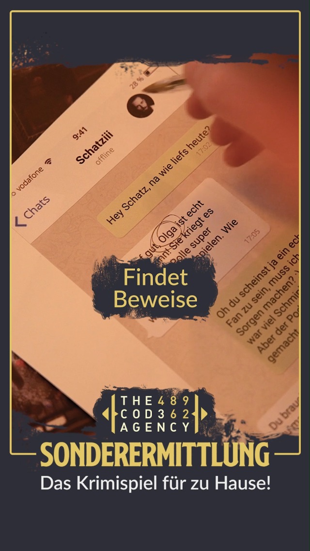 The Code Agency Sonderermittlung Krimispiel Fall 1 - Flammen im Theater - Escape Room Spiel - Tatortspiel… – Bild 8