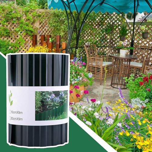 Cerca jardín barrera animales ajustable para proteger el césped de tu terraza 4