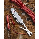 Victorinox Taschenmesser Pioneer X Alox (9 Funktionen, Klinge, Schere, Dosenöffner, Kapselheber) silber