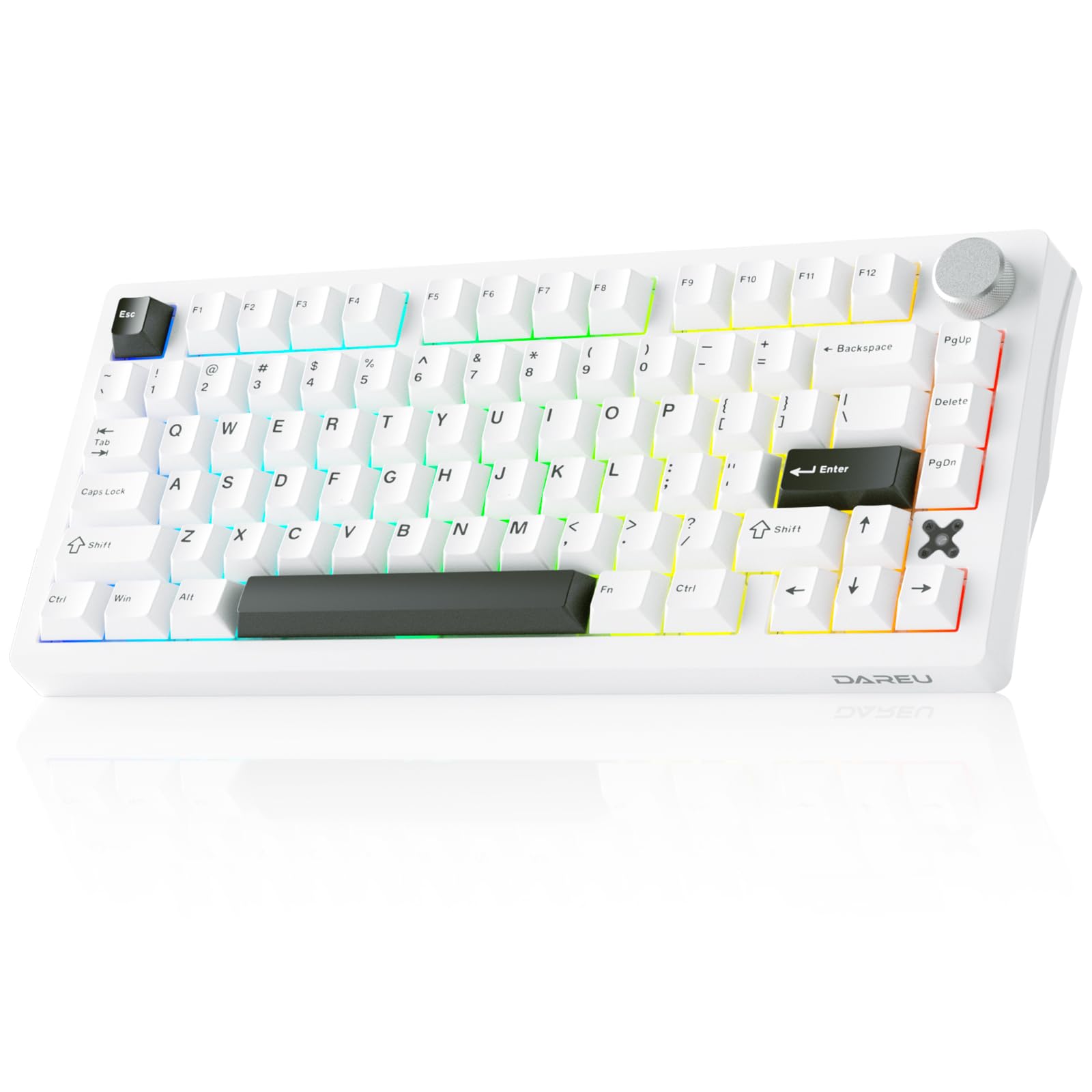 DAREU FLEX75 Gasket Wireless Mechanical Keyboard with Knob