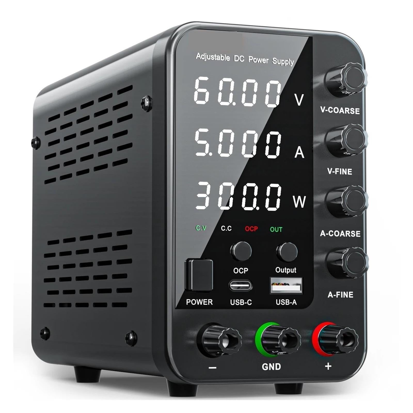 Fuente de alimentación de laboratorio CC 30 V/60 V/120 V