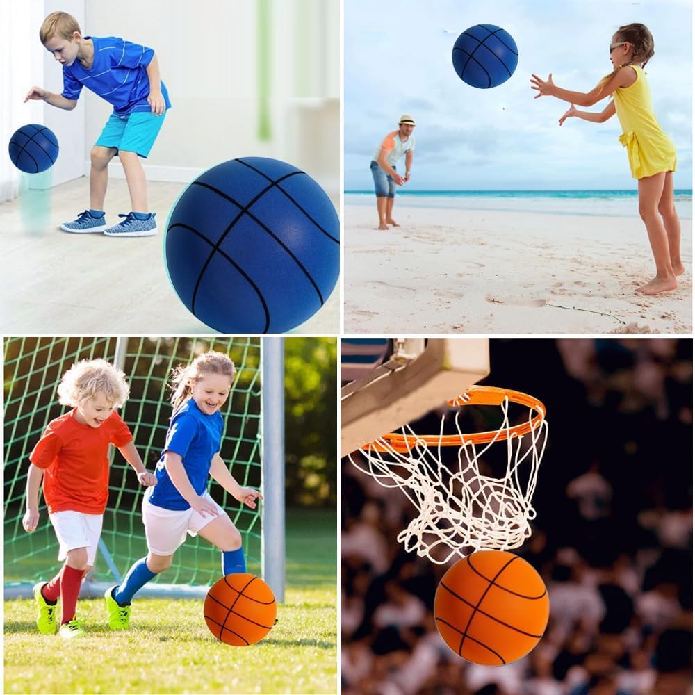 Quiet Basketball Dribbling Indoor CARTICOMTY Professional Silent Indoor  Basketball, Size 7 Quiet Dribbling Training Foam Ball, Durable For Indoor  Play, Noise-Absorbing Technology For Silent Practice, Perfect For Aspiring  Athletes Silent Basketball