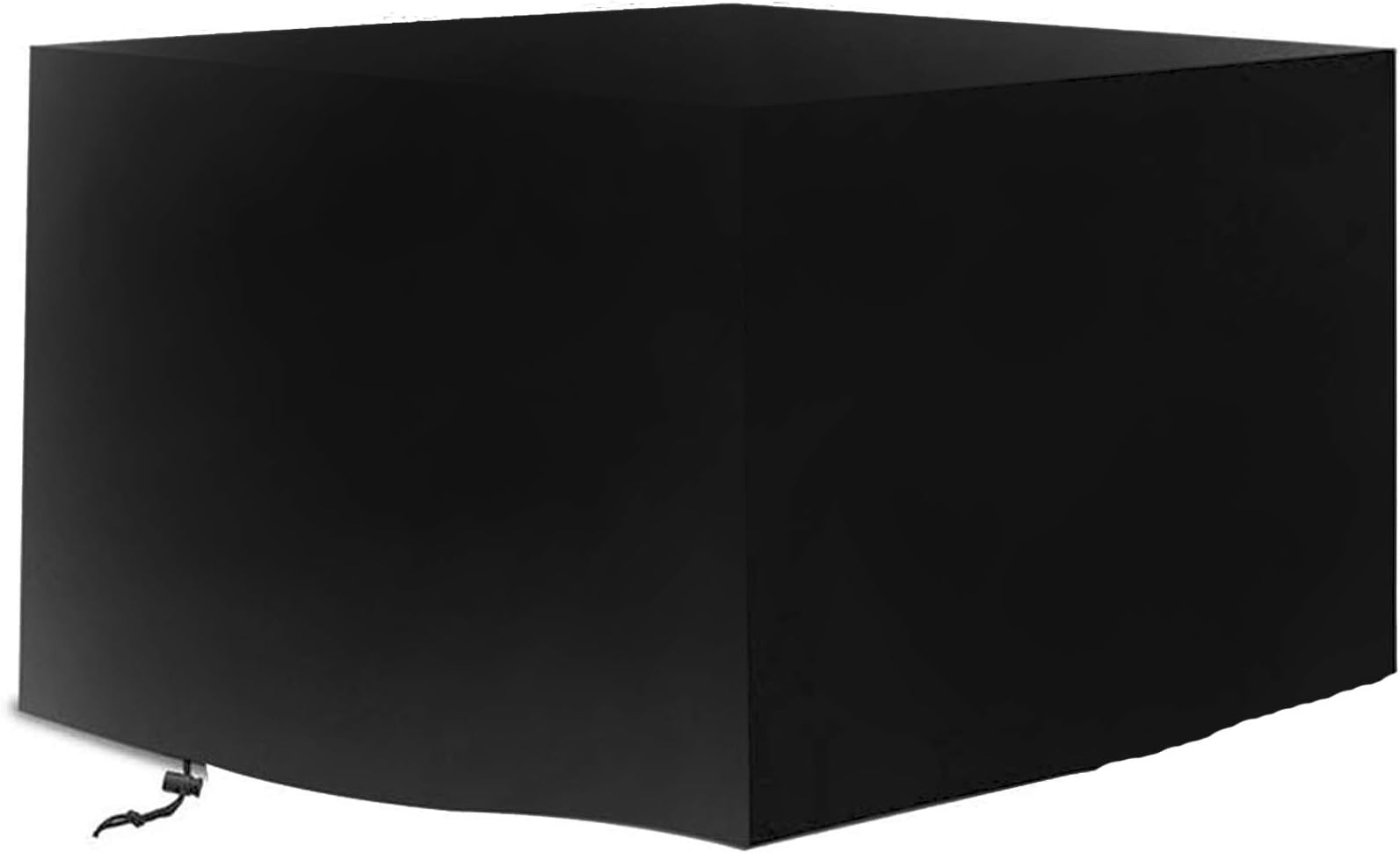 BWBG Patio Furniture Covers Waterproof, Outdoor Furniture Cover Rectangle Heavy Duty Garden Table Cover Square Tear Resistance Outdoor Dining Set Covers -Black Oxford Fabric (44X44X28inch)