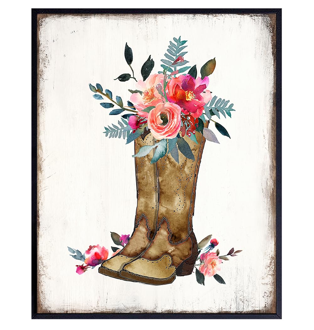 Country Wall Art & Decor Western Room Decor Poster