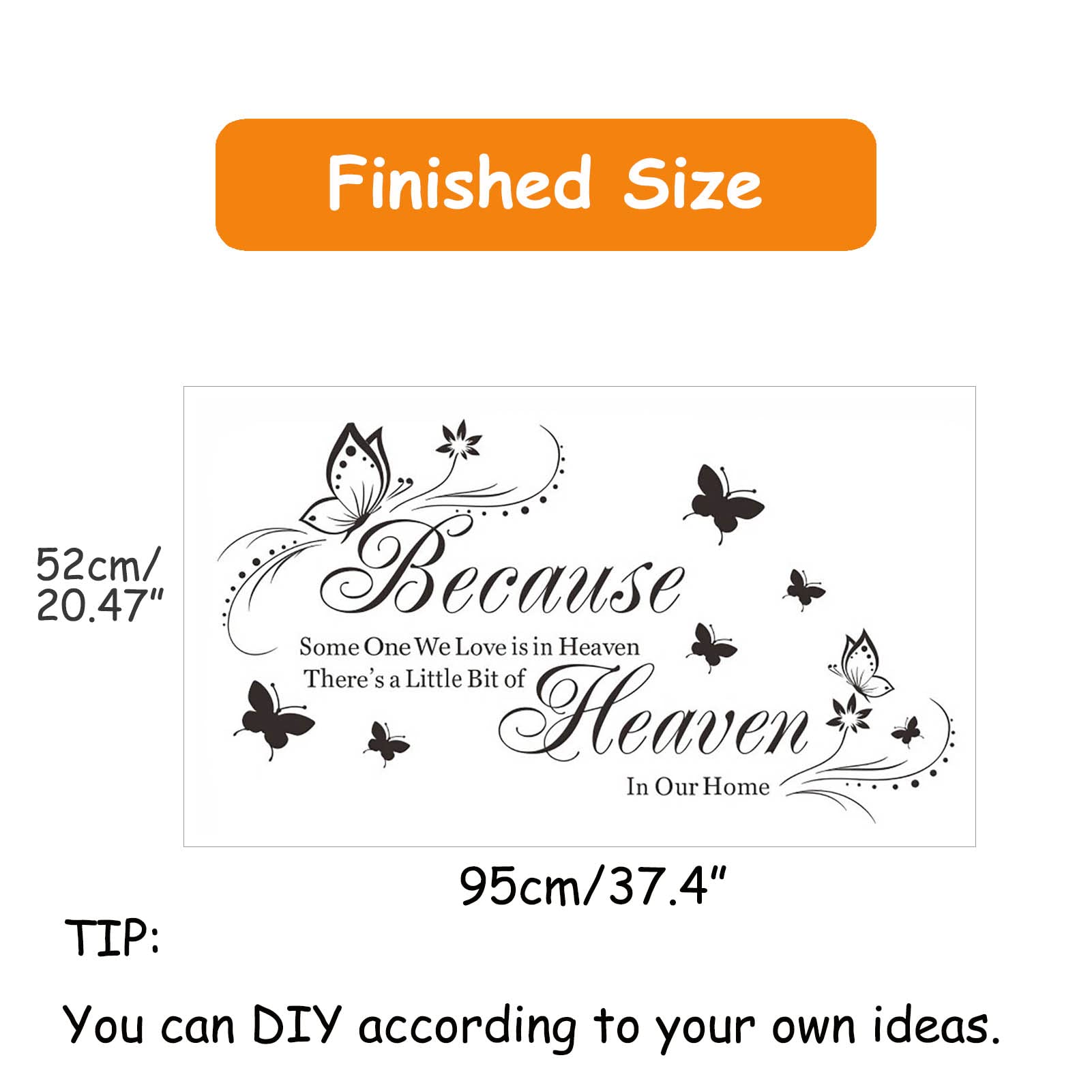 Inspirational Wall Stickers - Family Quote Decals For Home Decor