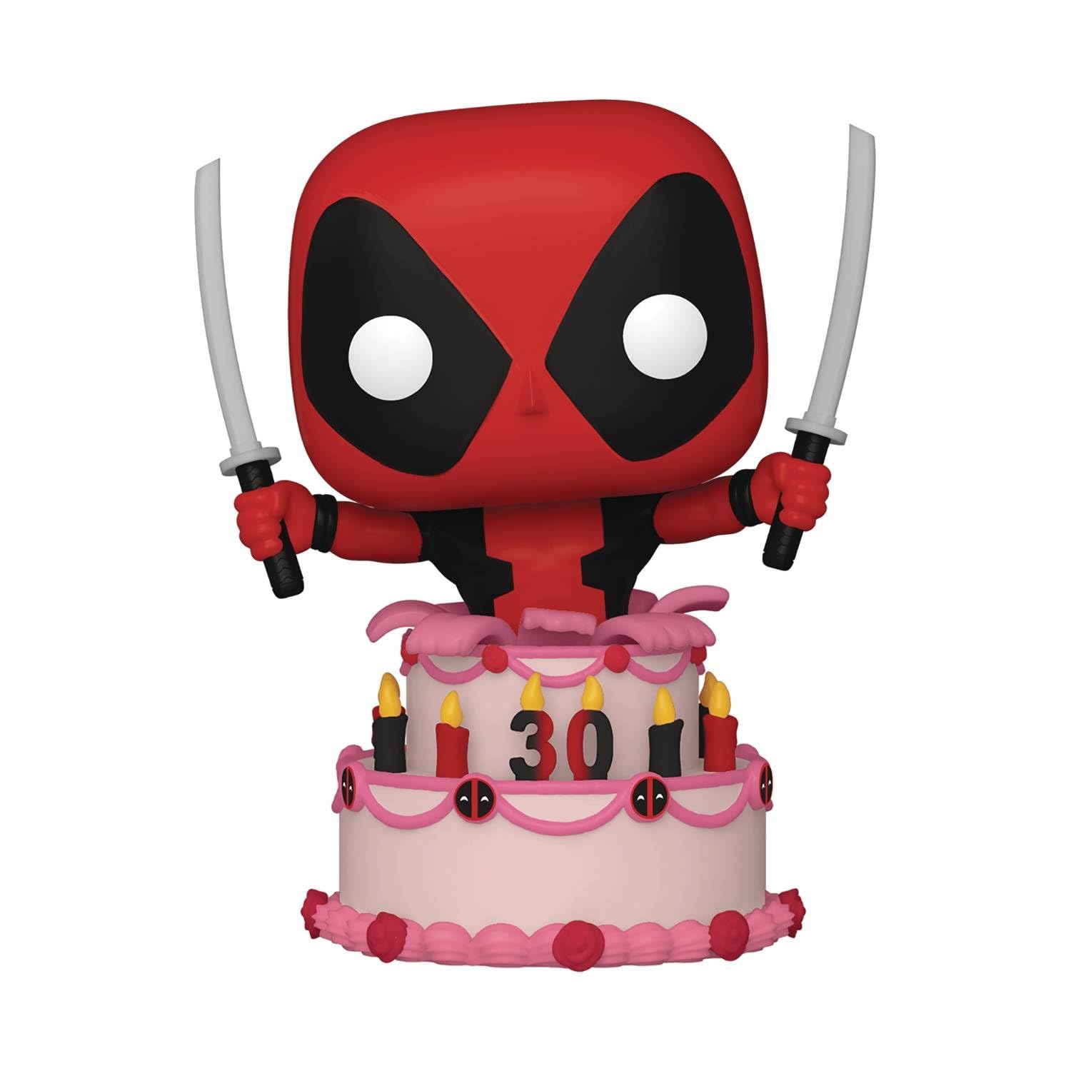 Funko POP! Marvel: Deadpool 30th - Deadpool In Cake - Collectable Vinyl Figure - Gift Idea - Official Merchandise - Toys for Kids & Adults - Comic Books Fans - Model Figure for Collectors and Display