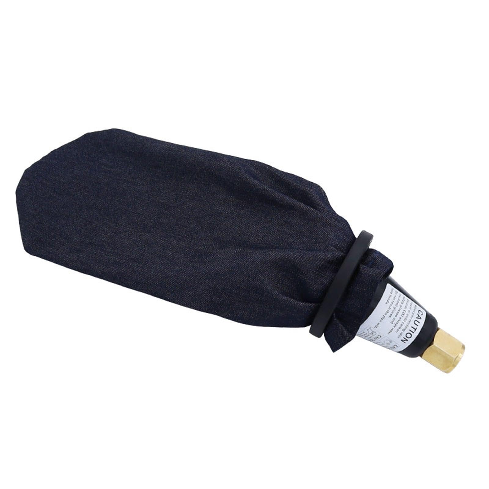 Kit para fabricar hielo seco instantáneo con rosca G5/8 compacta y bolsa recolectora. Crea hielo seco en escamas según tus necesidades. Fabricador con rosca CGA320/W21.8-14, CGA320