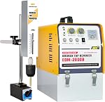 CA Stocks Mini EDM-2000B Enlevant le robinet cassé,Érosion par spark,Extracteur de robinet cassé Portable EDM Déchiqueteuse de machine à percer Perceuse cassée, Bolt, Reamer.Désintégrateur de tap,110V,2000W,Réglage de la profondeur