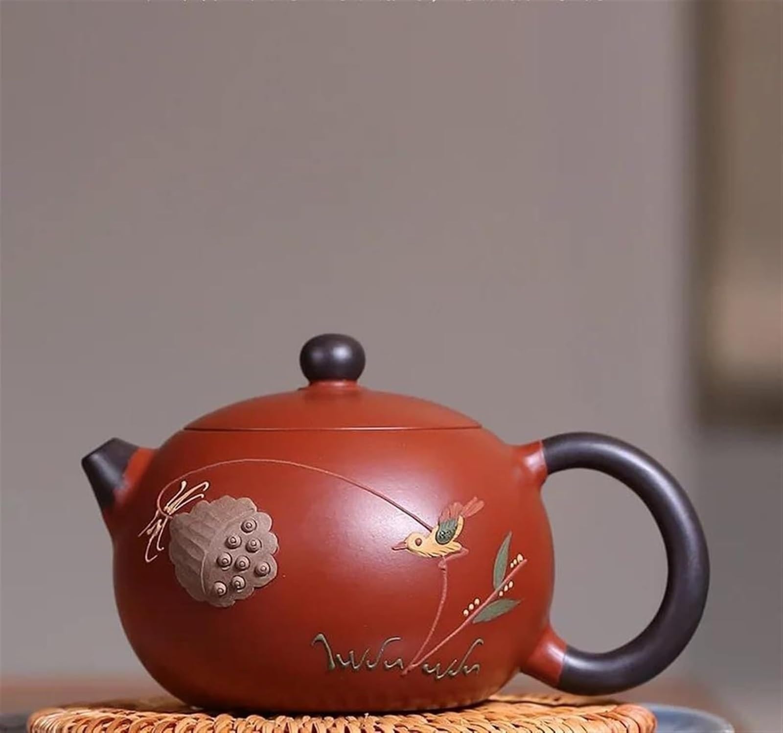 Tee Set Teekanne 180ML Teezeremoniekanne Puerh Tea Thermoskanne Mit Sieb Chinesische Teeparty Zubehör Yixing Lila Ton Teegeschirr Xishi Kungfu Teapot