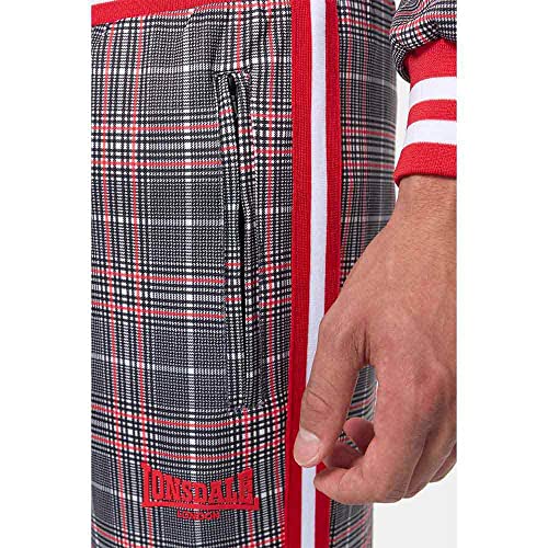 Miniatura 7 de Lonsdale Mono De Manga Corta Para Hombre, Blanco, Negro, Rojo, M 117343