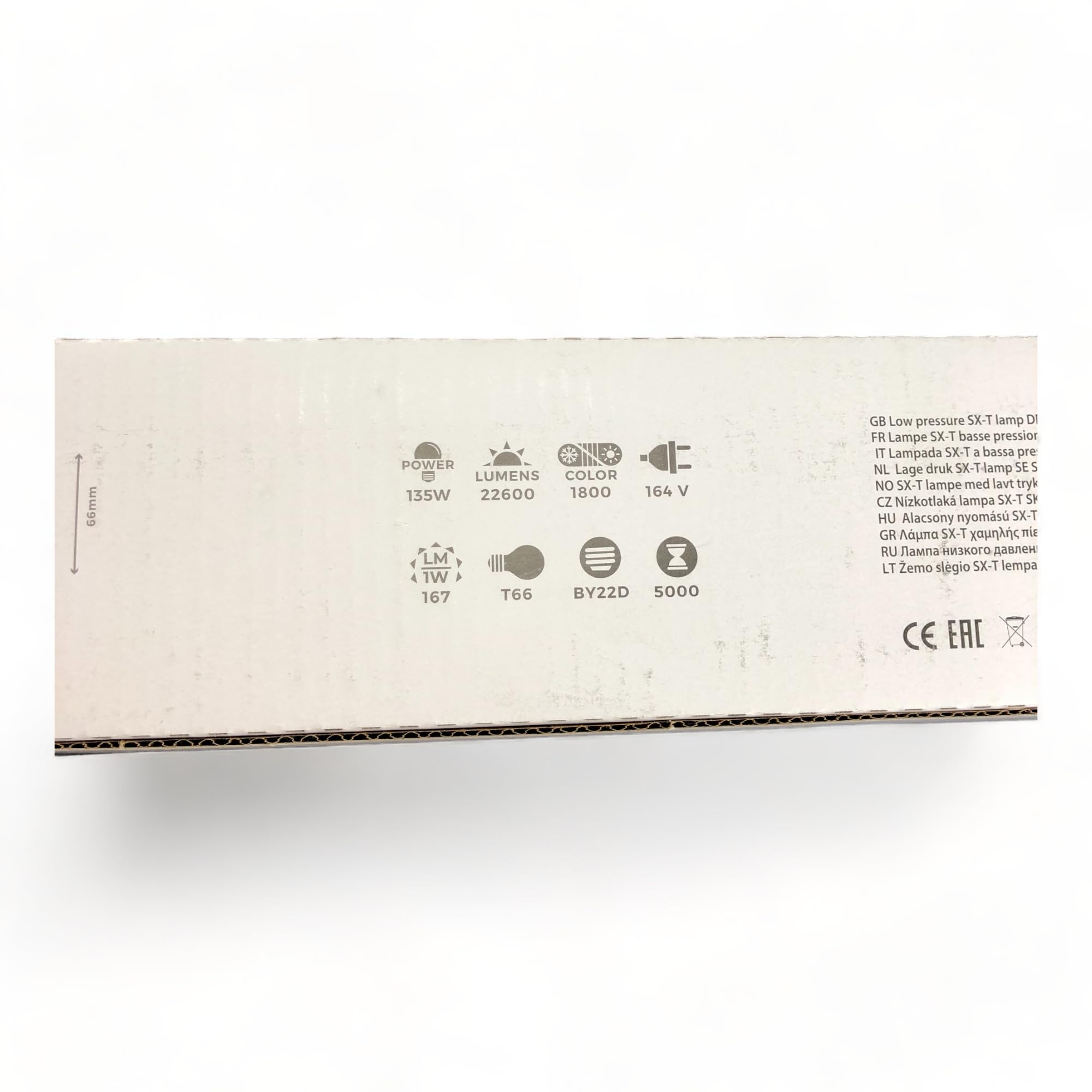 BY22d 135W SX-T SOX Niederdrucklampe