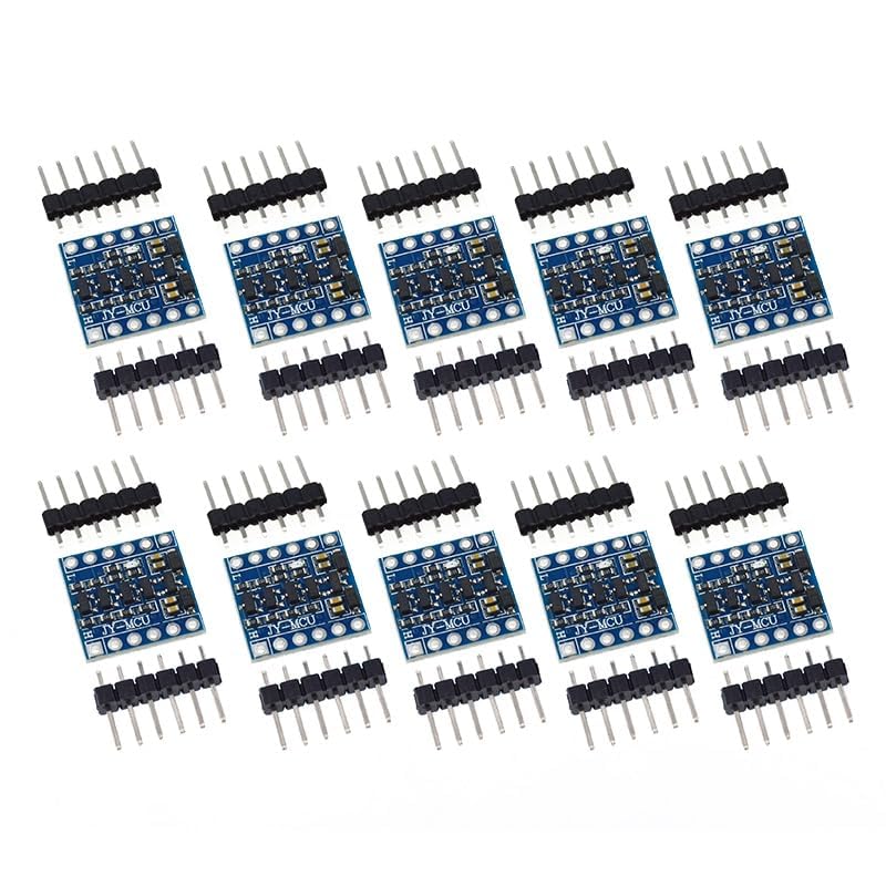 10PCS 4-channel IIC I2C bidirectional logic horizontal adapter 3.3V 5V adapter unit