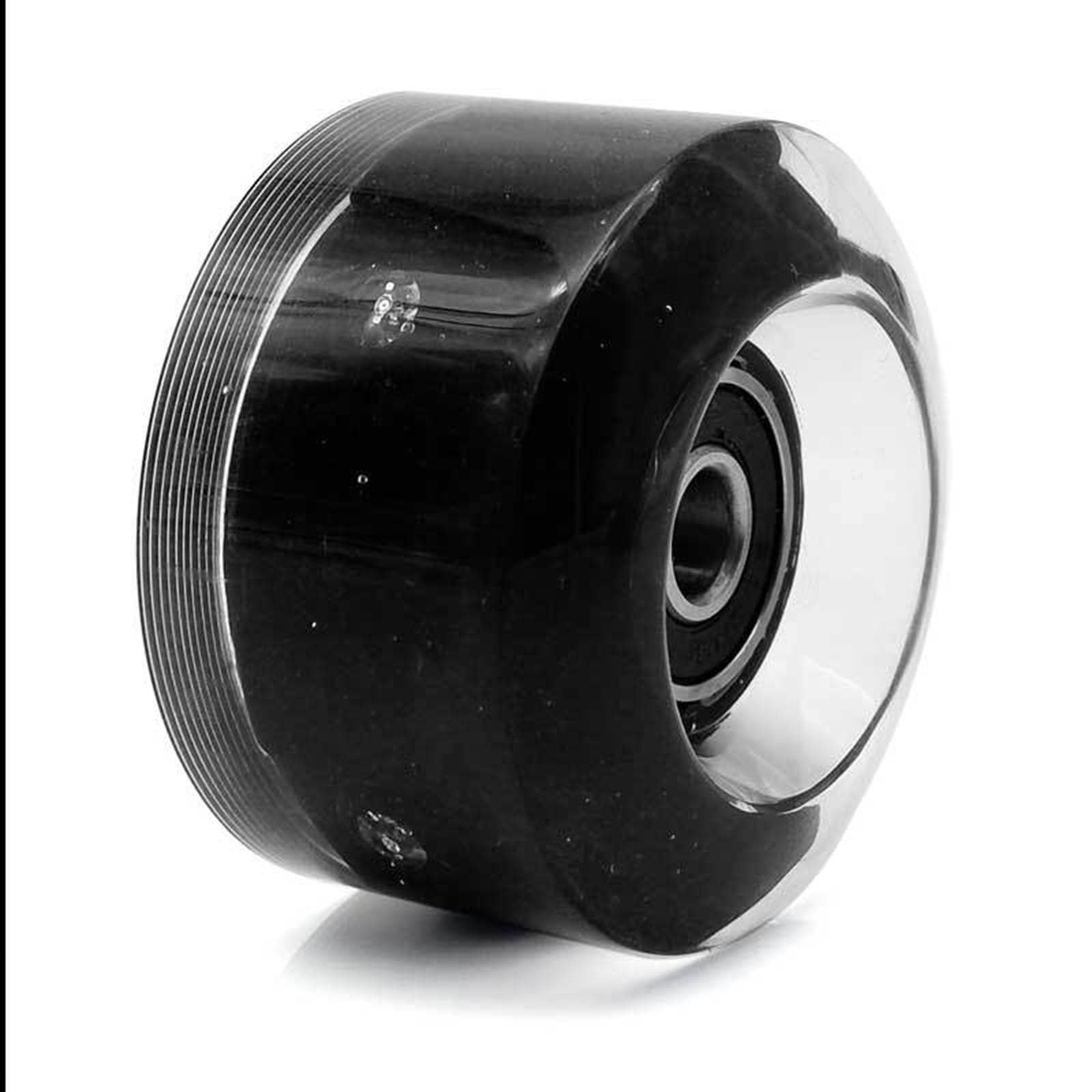 Ruedas de repuesto para quads skate con rodamiento patín ruedas de patín desgaste resistente para doble fila luces del monopatín con rueda de patín