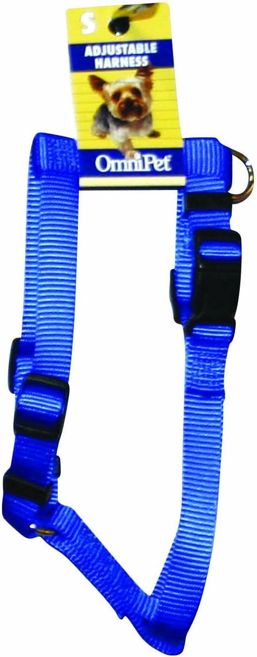 Kwik Klip Adjustable Nylon Pet Harness, Purple, Medium