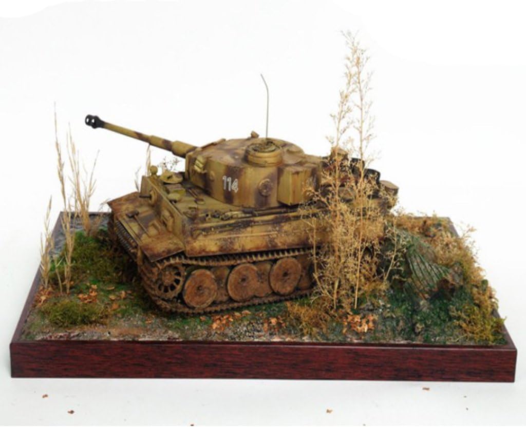 GZYF 1:35 Scale Wooden Base Meadow Building for Diorama Scenery Layout DIY, 35x24cm