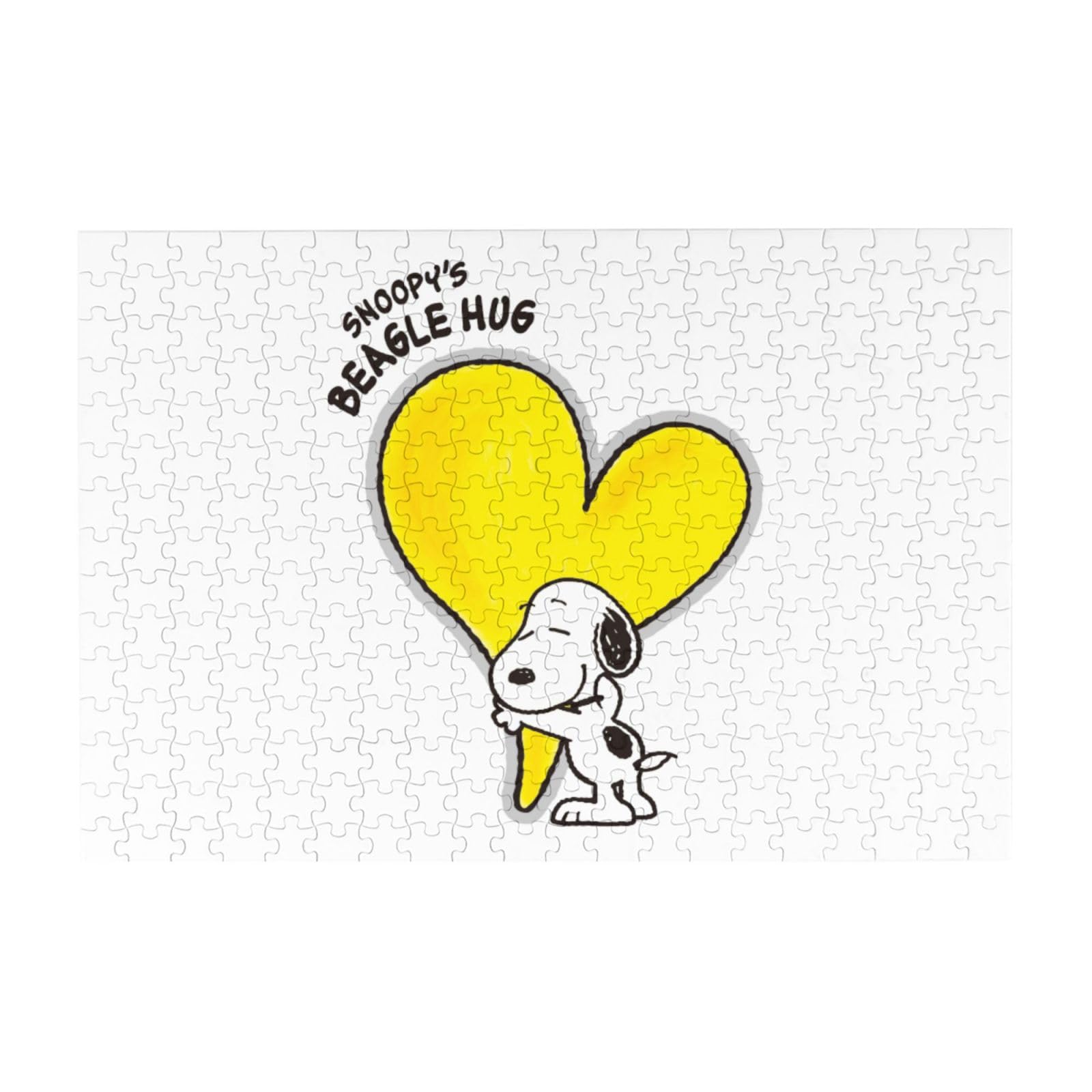 Amazon | スヌーピー ハート 300ピース ジグソーパズル 子供ジグソー