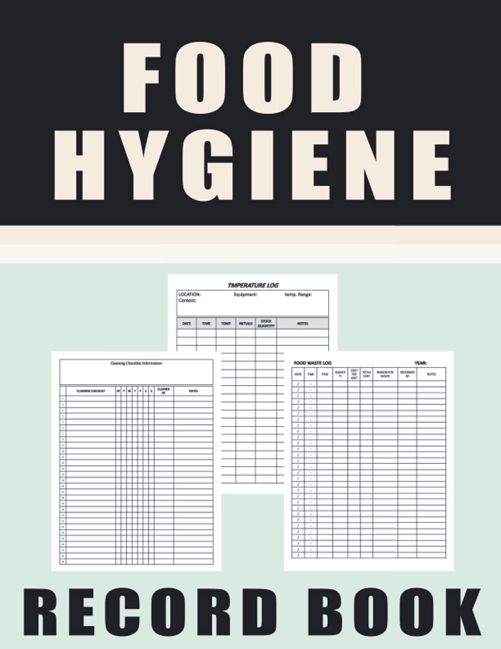 Buy Food Hygiene Record Book Safety Food Hygiene Temperature, For