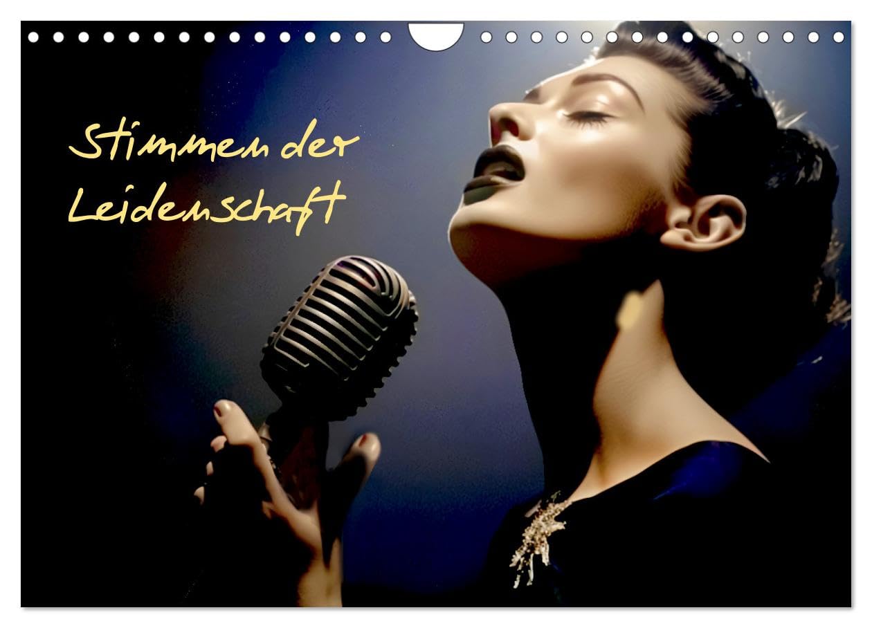 The voice of passion UK-Version (Wall Calendar 2026 DIN A4 Landscape), CALVENDO 12 Month Wall Calendar โ image 1
