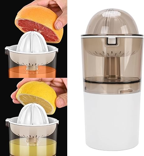 Miniatura 9 de Exprimidor eléctrico de naranja, potente e inalámbrico silencioso exprimidor de cítricos para el hogar, picnic, camping, extractor de jugo de alto