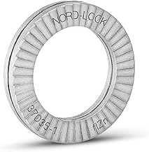 Original Nord-Lock Stahl Keilsicherungsscheiben NL8 für M8. d (mm): 8,7 - D (mm): 13,5 - T (mm): 2,5