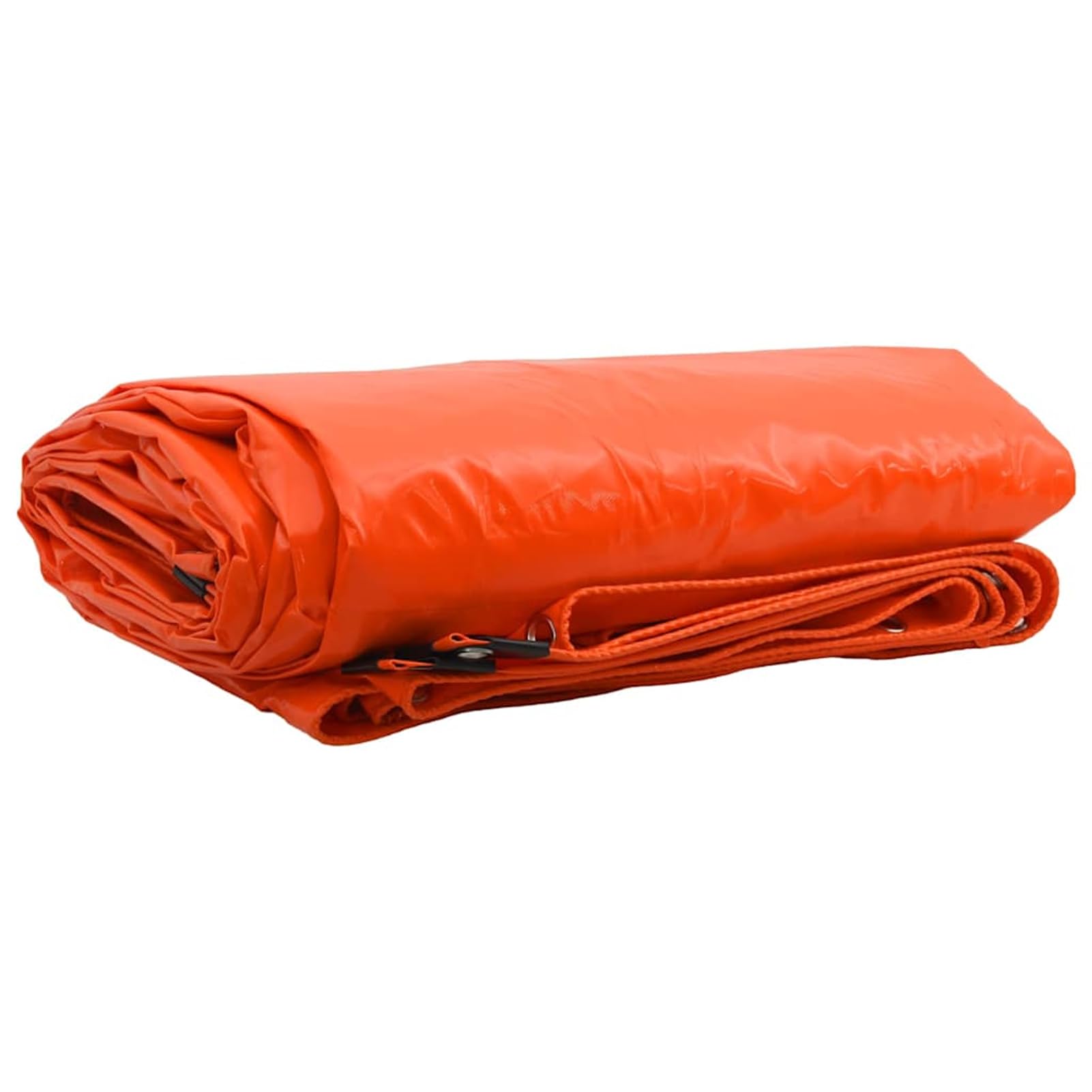 Plane 650g / m² Orange 5 x 7 m Canvas mit PVC-Beschichtung 42017799
