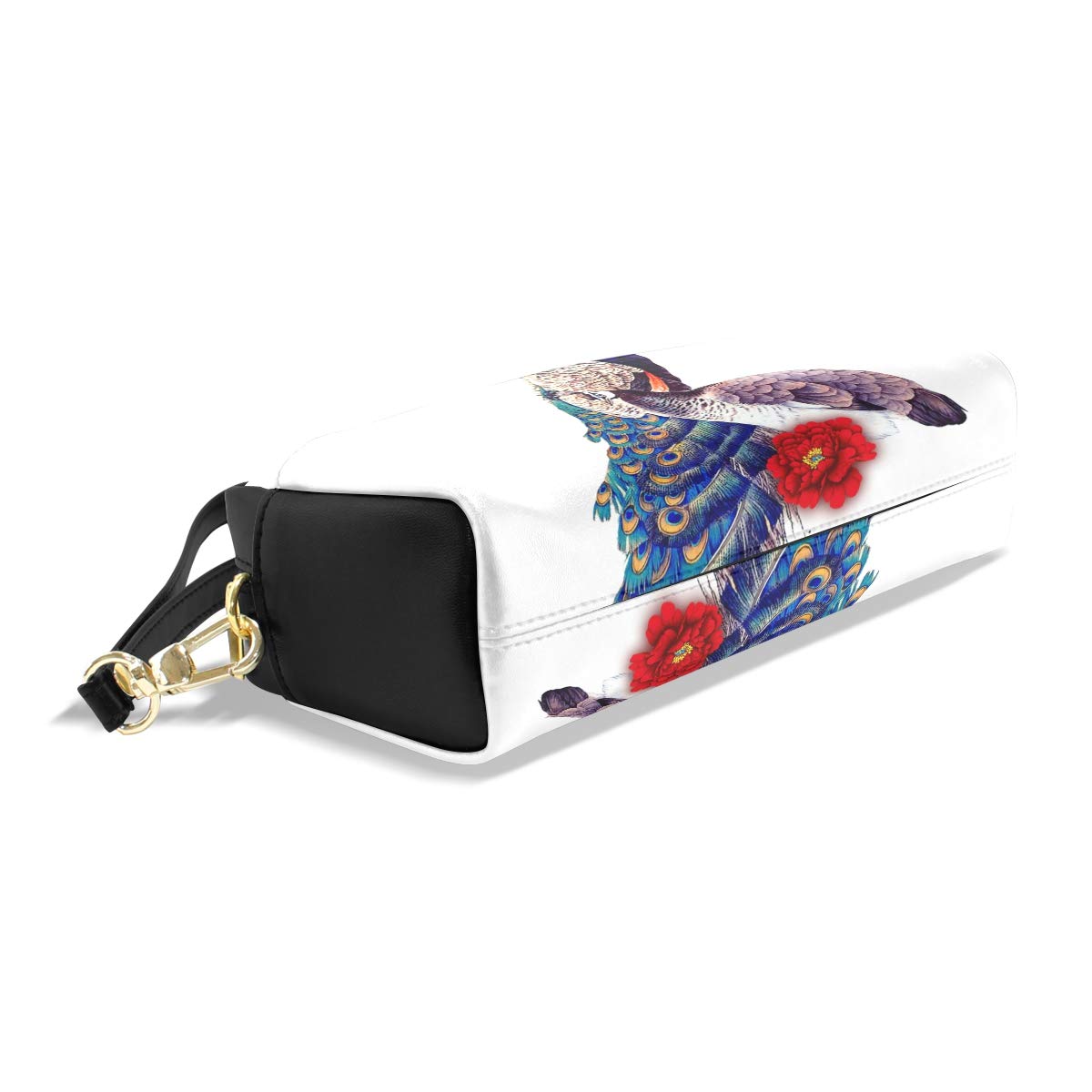 Eslifey Federmäppchen Iris Flower Design | Wasserdichte PU Leder Tasche | 20x8,5x6,4 Cm | Für Stifte & Kosmetik