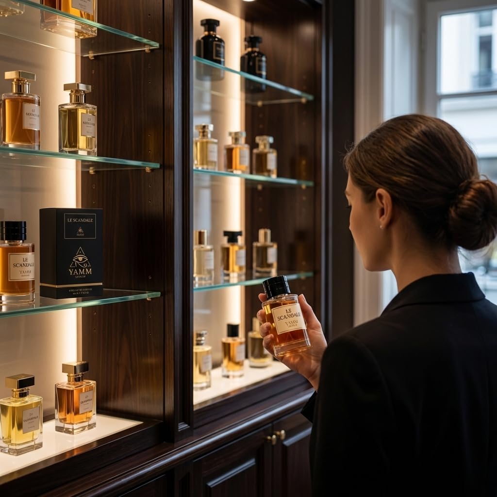 Le Scandale | Extrait de Parfum 50 ml | Parfum Femme | Notes Miel & Fleur d’Oranger | Luxe & Longue Tenue
