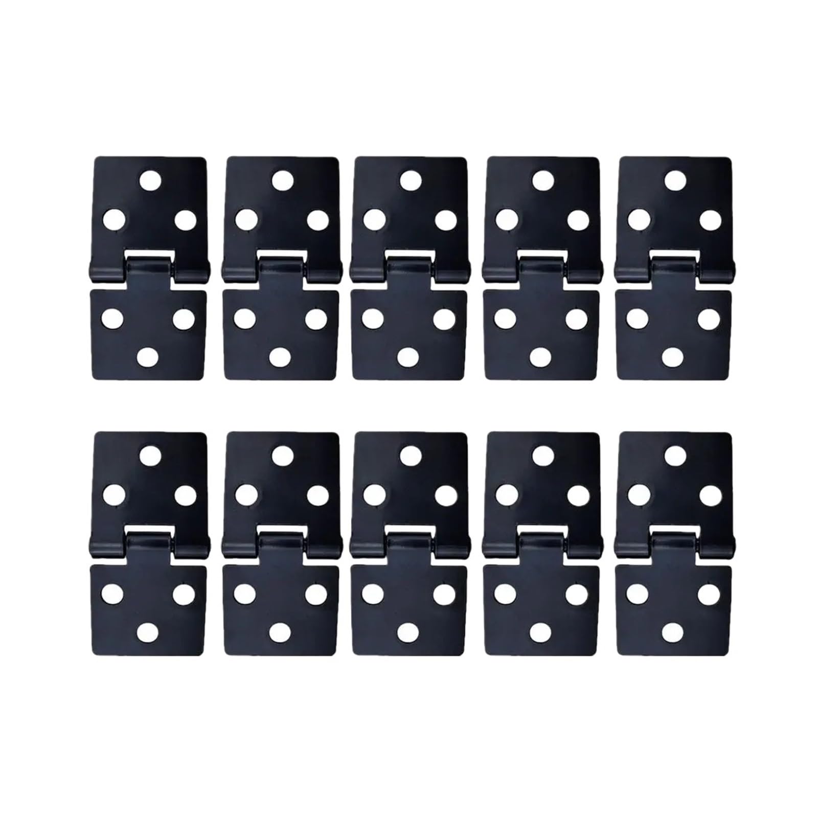 Charnière de porte silencieuse pour rénovation de maison | Métal épais 10 pièces