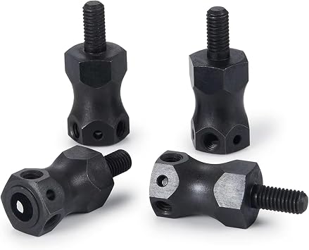 RC Repair Parts for Hammer for Rey for BAJAREY for Raptor for Lasernut U4 1/10 RC for Buggy Truck Parts Metal Wheel Hex Adapter Extenders 15mm