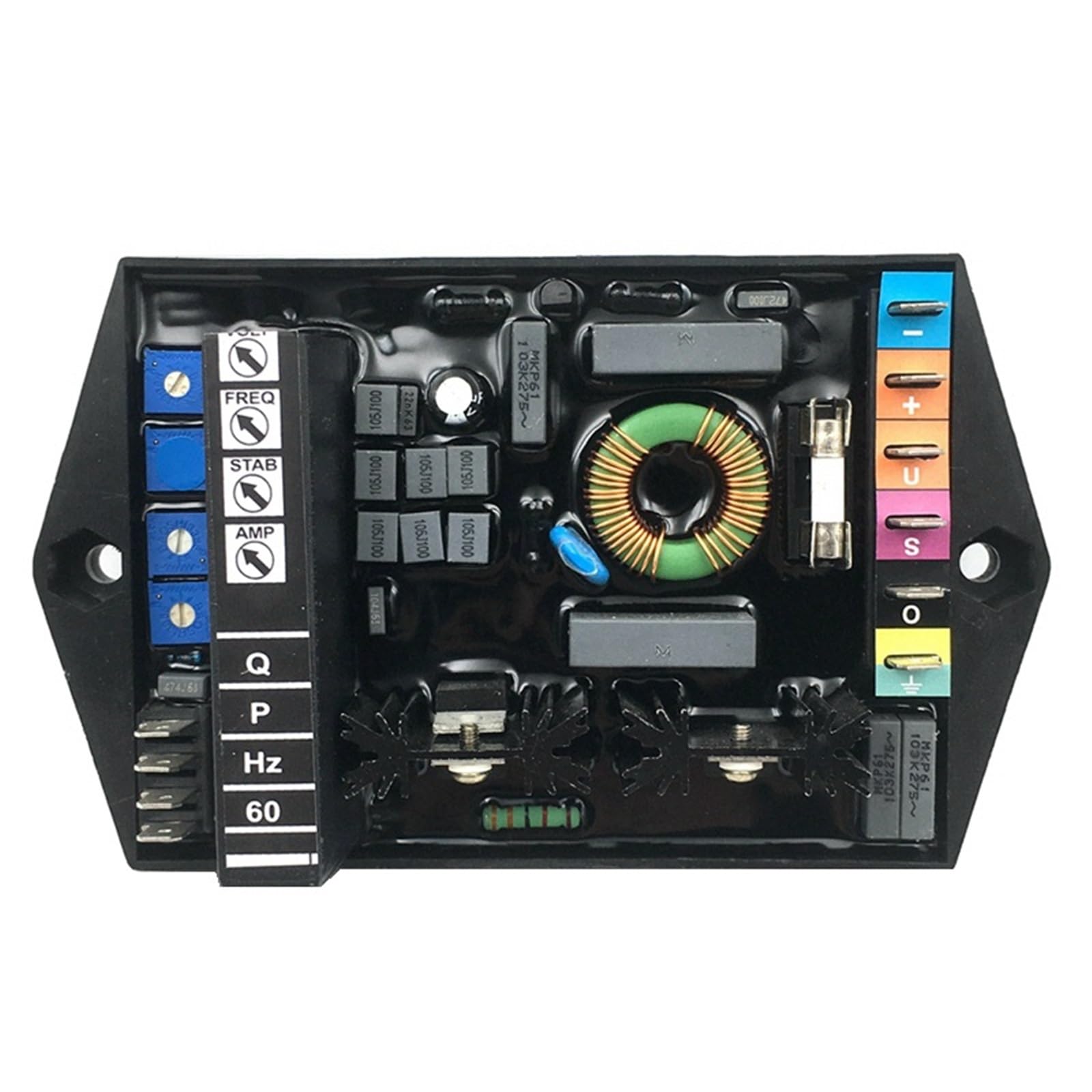 Generator AVR M40FA640A M16FA655A Automatic Voltage Regulator Stabilizer Genset Parts 1Pcs(M16FA655A)