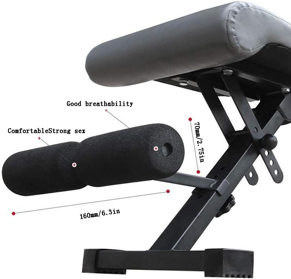 KFXL Exercise Bench Weight Bench Adjustable Multi-Function Dumbbell Bench 300 Kg Load-Bearing Used for Professional Fitness Equipment Exercise Bench Home Exercise Fitness Bench Press seat