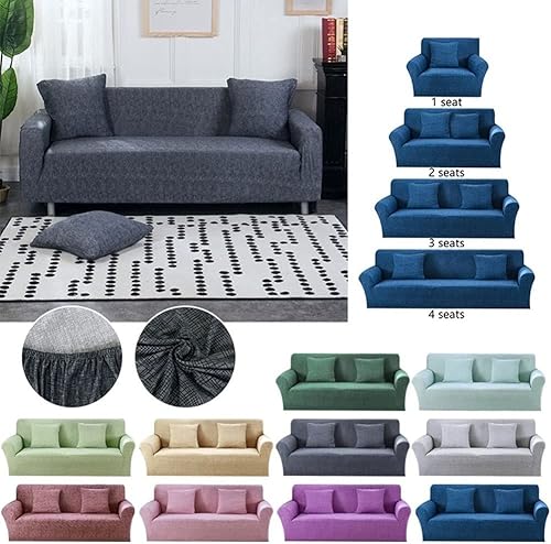 Miniatura 3 de GWTYR Fundas de sofá de 3241 plaza en forma de L para mascotas, funda de sofá de esquina azul con estampado, funda de sofá para mudanzas, protector