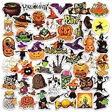 DETICKERS Cute Pumpkin Stickers for Kids Halloween Pumpkin Vinyl Stickers Large for Decorating Pumpk
