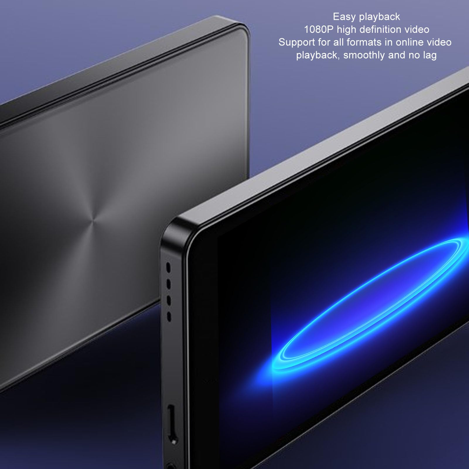 Reproductor MP4 con Bluetooth, Pantalla Táctil Completa de 5,2" | RAM 2GB+ROM 16GB, 2500mAh, con Auriculares con Cable de 3,5 Mm y Estuche Protector