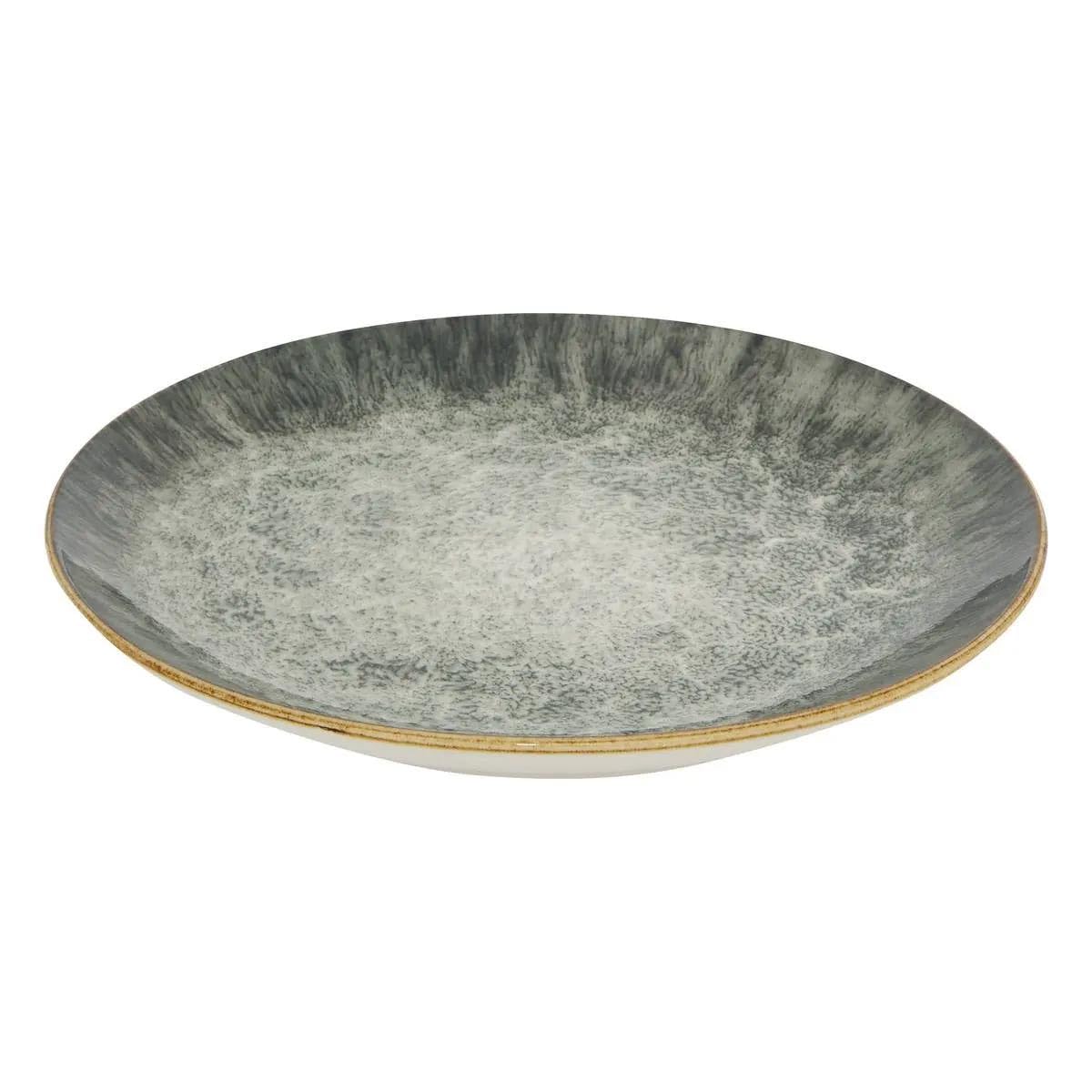 Secret de Gourmet - Service de Table 12 Pièces "Juliette" 26cm Vert