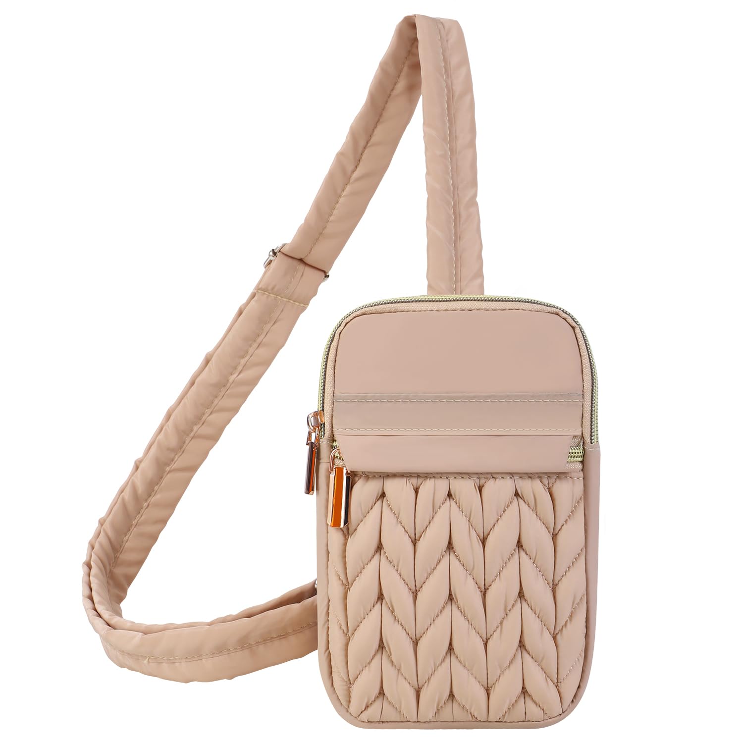 Mini Sling Bag Crossbody Chest Bag Portable Fanny Pack for Women and Men Chest Pack for Sport Running