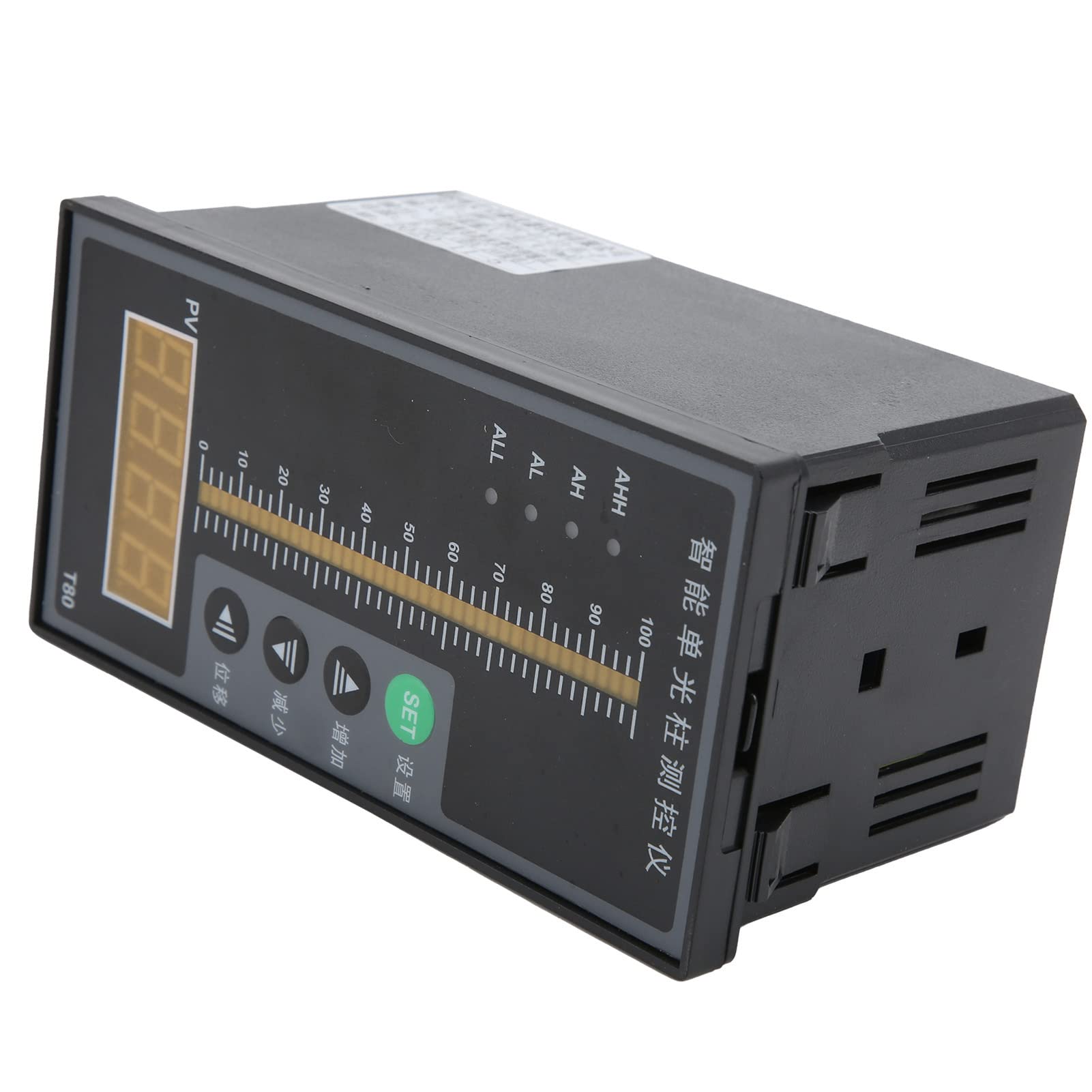 Hyuduo Liquid Level Controller HWP-T804-01-23-HL-P, Intelligent Drop-In Level Indicator with 4-20mA Sensor for Portable Level Measurement Devices