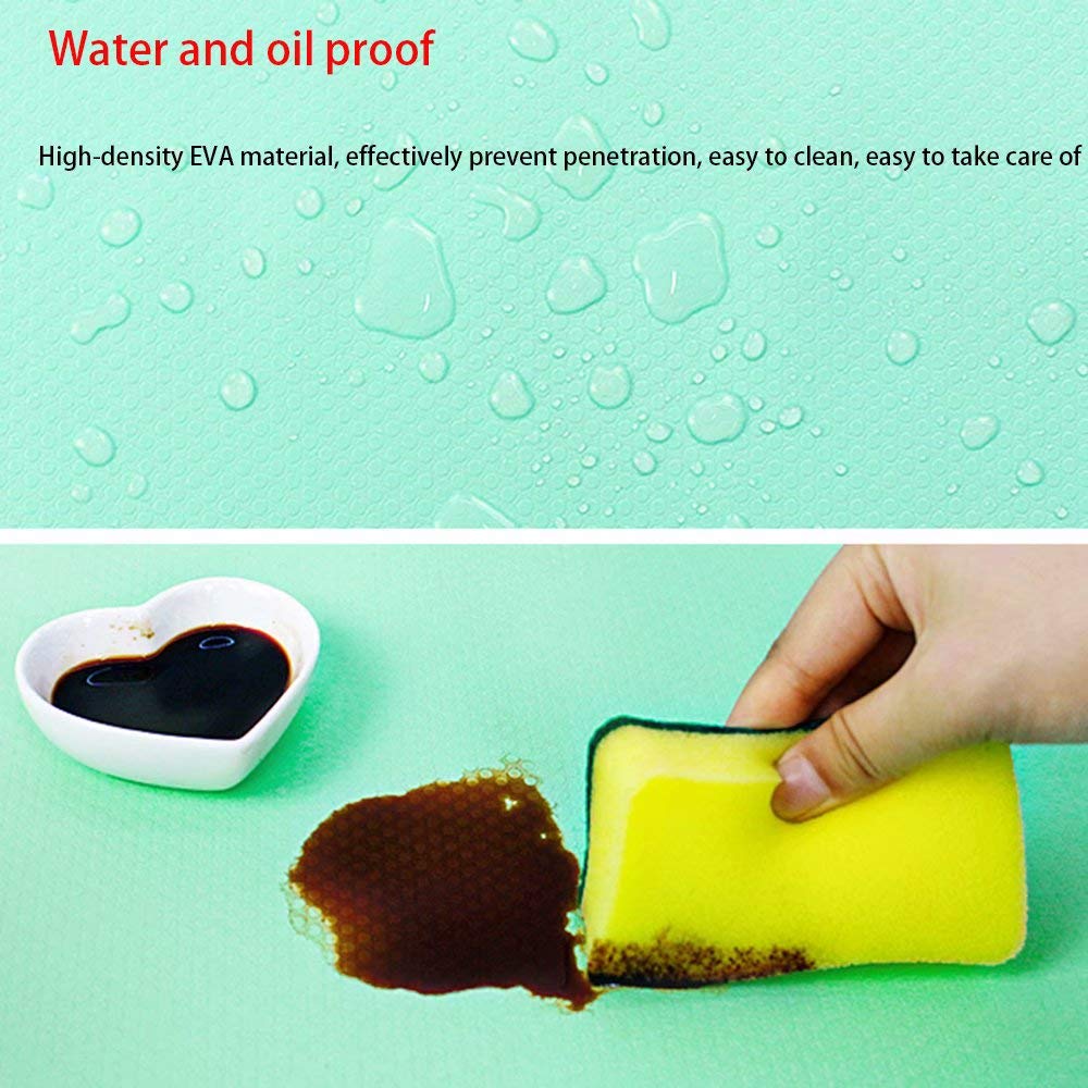 SENSEN Tiles-Splashback, Autocollant antibactérien étanche à l'humidité, Papier Tampon étanche à l'huile, Armoire de Cuisine, Armoire, Armoire 3M / 5M