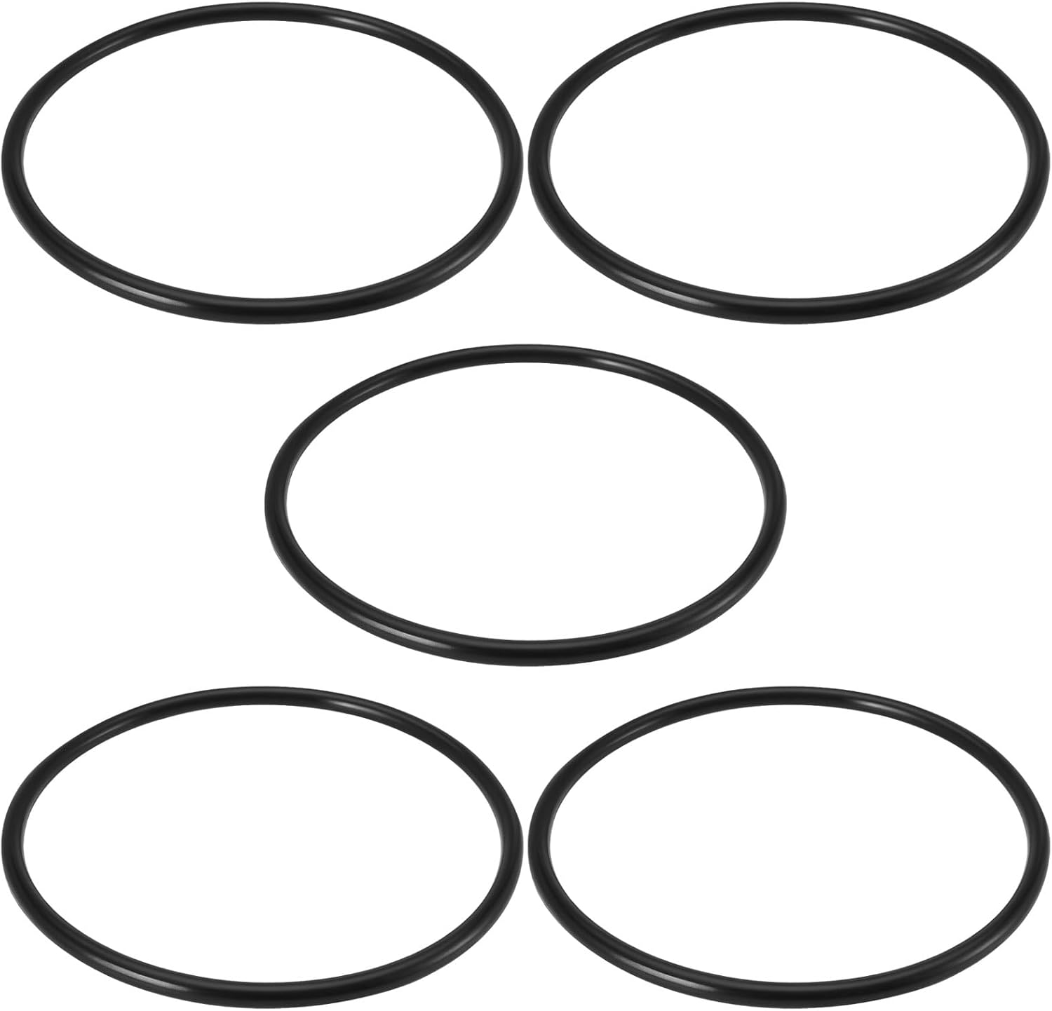 EMSea 5pcs Filter Pump O-Rings Nitrile Rubber Filter Cover Seal Replacement Part P6118 Compatible with Bestway Flowclear 58381 58145 58382 58144 58146(115x5.3mm)