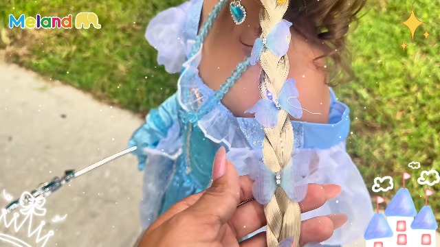 Disfraz Princesa Meland para Niñas de 3 a 10 Años miniatura 7